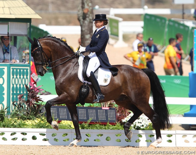 Dorothee Schneider and Showtime at the 2016 Olympic Games in Rio :: Photo © Astrid Appels