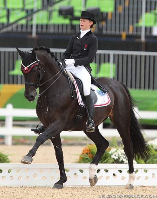 Agnete Kirk Thinggaard and Jojo AZ at the 2016 Rio Olympics :: Photo © Astrid Appels