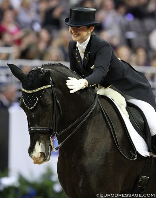 Judy Reynolds and Vancouver K at the 2017 World Cup Finals in Omaha, U.S.A. :: Photo © Astrid Appels