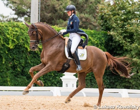 Valentina Remold and Broadway at the 2018 CDI Achleiten :: Photo © Lukasz Kowalski