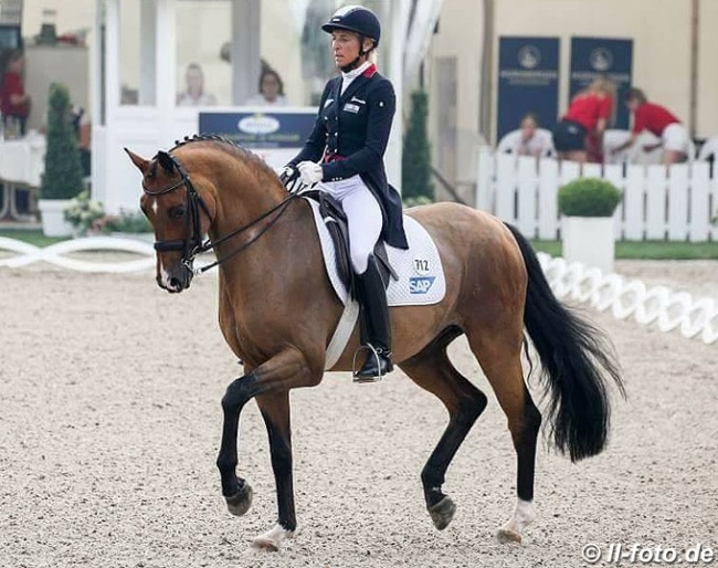 Ingrid Klimke and SPH Dante at the 2018 CDN Balve :: Photo © LL-foto