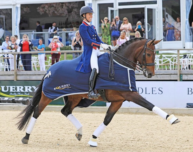 Charlotte Dujardin and Mount St. John Freestyle at the 2018 CDI Bolesworth