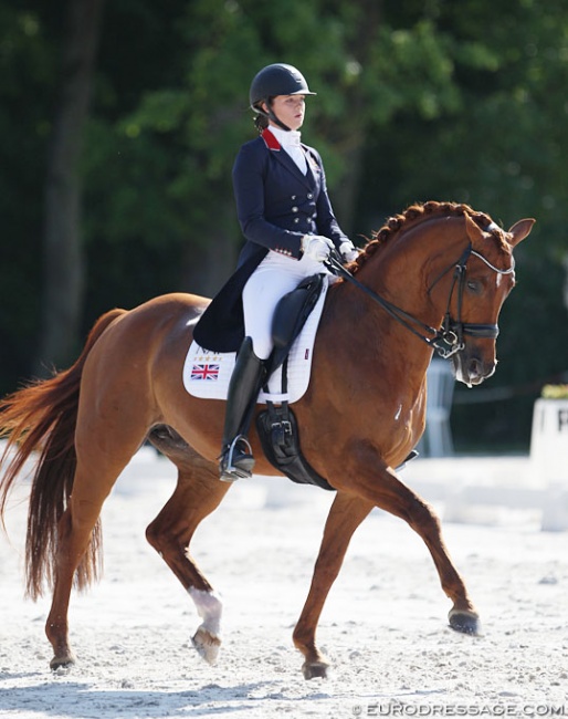 Jade Ellery and Eloy at the 2018 CDIO Compiègne :: Photo © Astrid Appels