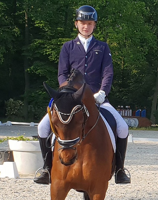 Rory Kavanagh on Salancio at the 2018 CDIO Compiegne