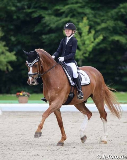 Kenya Schwierking and Dino's Boy at the 2018 CDIO-CHPJYR Hagen :: Photo © LL-foto