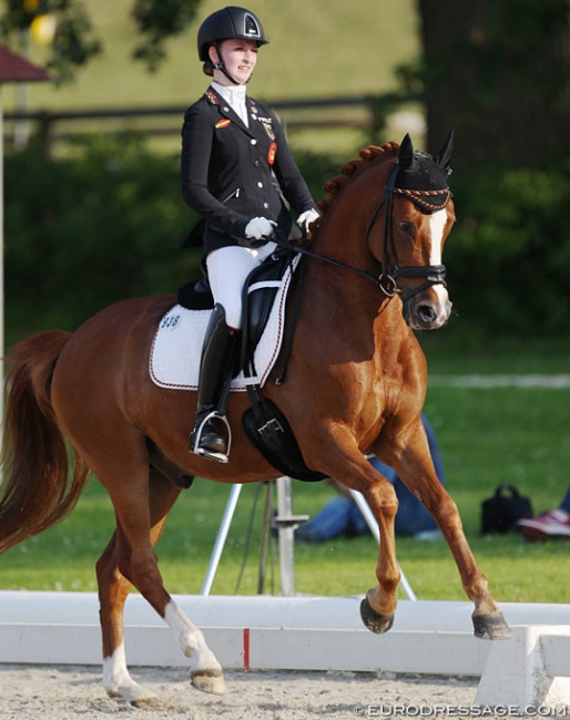 Julia Barbian and Der Kleine König at the 2018 CDIO-PJYR Hagen :: Photo © Astrid Appels