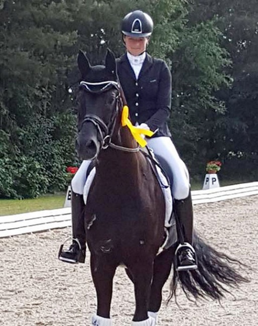 Tessa Frank and Spotlight at the 2018 CDN Sandbostel