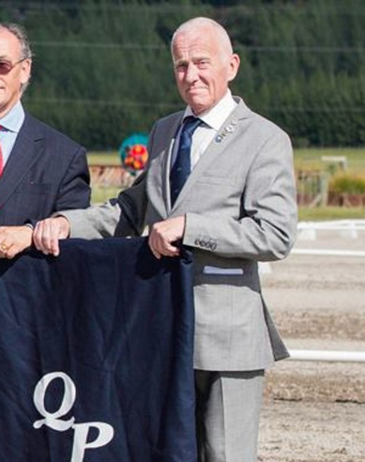 Bo Ahman at the 2014 FEI World Dressage Challenge in New Zealand :: Photo © Libby Law