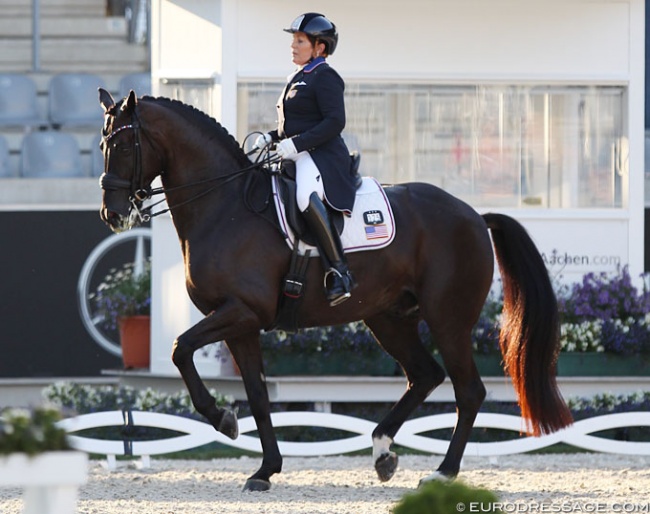 Shelly Francis and Danilo at the 2018 CDIO Aachen :: Photo © Astrid Appels