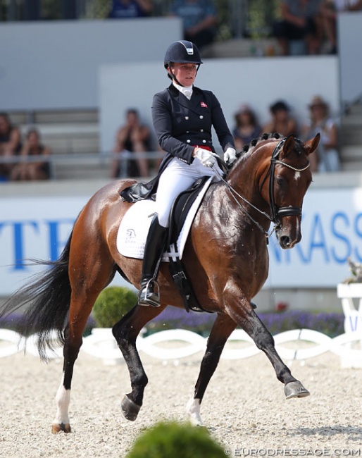 Nanna Skodborg Merrald and Saadan Que at the 2018 CDIO-U25 Aachen :: Photo © Astrid Appels