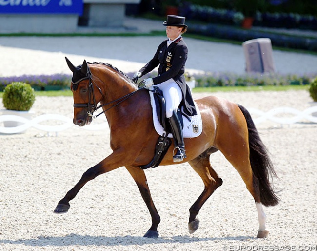 Isabell Werth and Emilio at the 2018 CDIO Aachen :: Photo © Astrid Appels