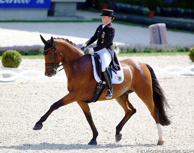 Isabell Werth and Emilio at the 2018 CDIO Aachen :: Photo © Astrid Appels