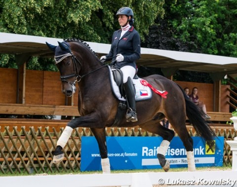 Hana Vasaryova and David du Plessis at the 2018 CDI Achleiten :: Photo © Lukasz Kowalski