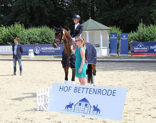 Tanja Fischer and Davey CM at the 2018 CDN at Hof Bettenrode