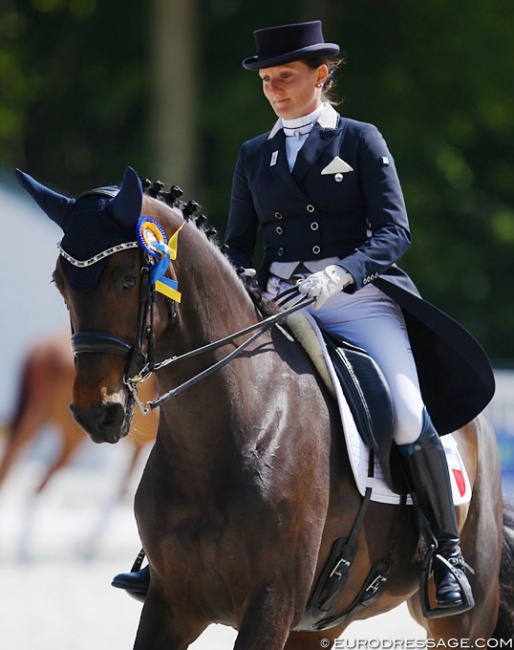 Barbara Clément-Klinger on Dirbini at the 2018 CDIO Compiègne :: Photo © Astrid Appels