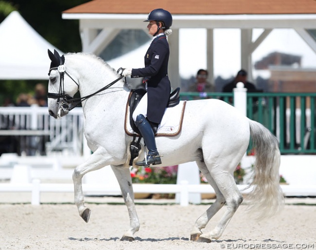 Anne Sophie Serre and Vistoso de Massa at the 2018 CDIO Compiègne :: Photo © Astrid Appels