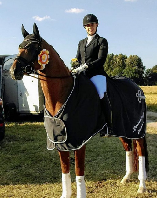 Julia Hamberger and Bonito at the 2018 CDN Ingolstadt