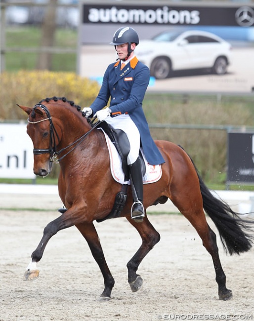 Diederik van Silfhout and Expression at the 2018 CDI Nieuw en St. Joosland :: Photo © Astrid Appels