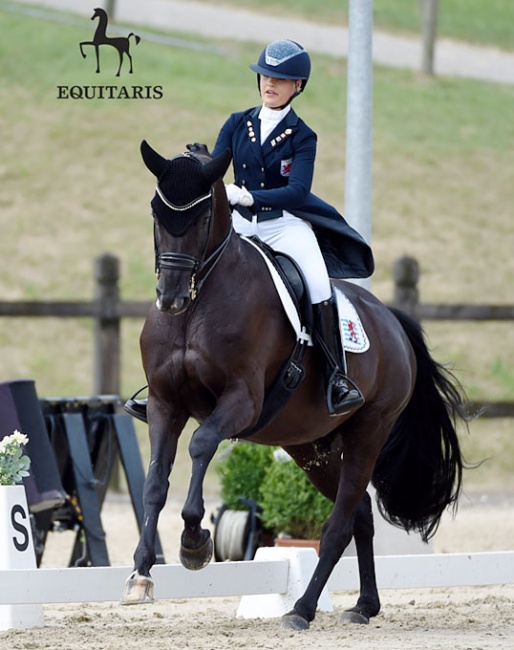 Emma Lou Becca and Komet at the 2018 CDI Leudelange :: Photo © Tanja Becker