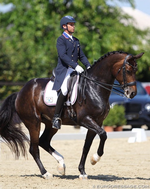 Steffen Peters and Rosamunde at the 2018 CDI Leudelange :: Photo © Astrid Appels