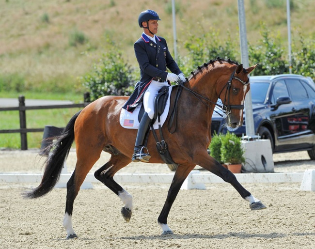 Steffen Peters and Suppenkasper at the 2018 CDI Leudelange :: Photo © Sabine Wegener