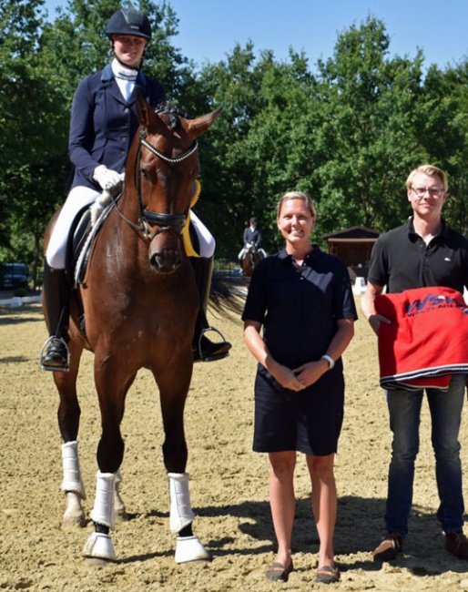 Claudia Ruscher and Rockford Dreams at the 2018 CDN Steinhagen