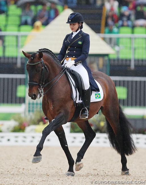 Giovana Pass and Zingaro de Lyw at the 2016 Olympic Games :: Photo © Astrid Appels