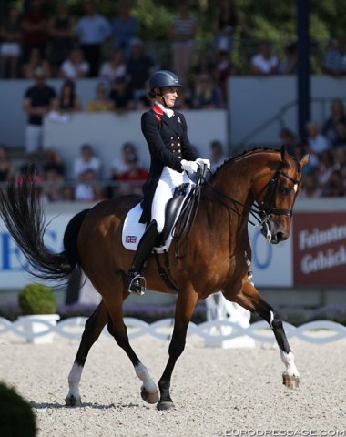 Lara Butler and Rubin al Asad at the 2018 CDIO Aachen :: Photo © Astrid Appels