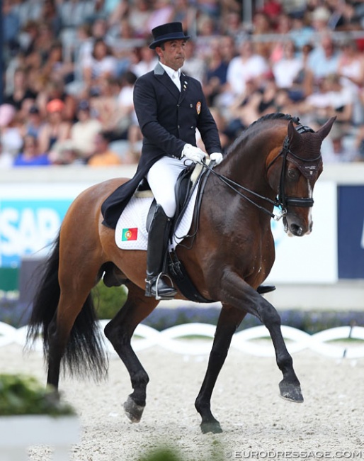 Daniel Pinto and Santurion de Massa at the 2018 CDIO Aachen :: Photo © Astrid Appels