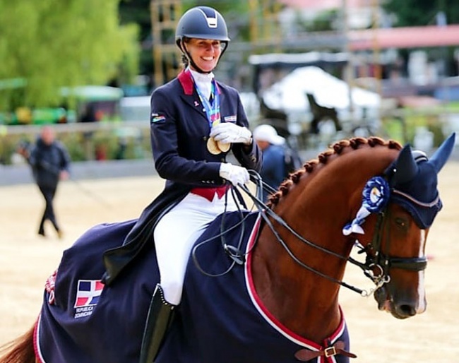 Yvonne Losos de Muniz and Fredensdals Zig Zag win individual gold at the 2018 Central American and Caribbean Games