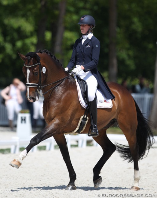 Jorinde Verwimp and Tiamo at the 2018 CDIO Compiègne :: Photo © Astrid Appels