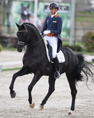 Hans Peter Minderhoud and Dream Boy at the 2018 CDI Nieuw en St. Joosland :: Photo © Astrid Appels