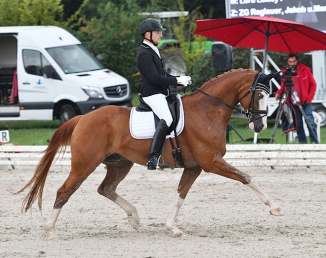 Ralf Kornprobst and Quietschbunt at the 2018 CDN Nordlingen :: Photo private