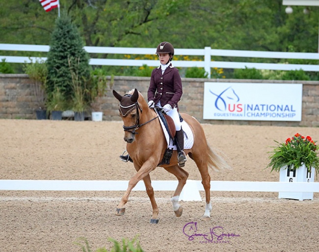 Ellanor Boehning and Kabam are the 2018 U.S. Pony Champions :: Photo © Sue Stickle