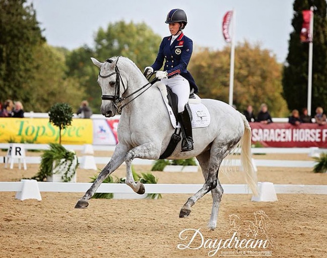 Dujardin and Florentina at the 2018 British Dressage Championships :: Photo © Daydream Photo