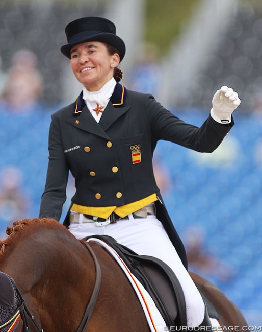 Beatriz Ferrer-Salat at the 2018 World Equestrian Games :: Photo © Astrid Appels
