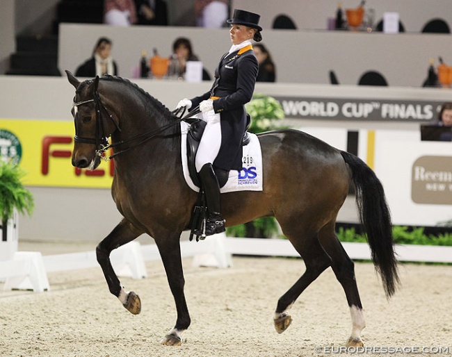 Jenny Schreven and Krawall at the 2012 World Cup Finals :: Photo © Astrid Appels