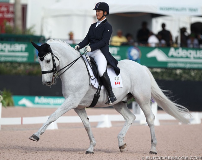 Jacqueline Brooks and D Niro at the 2017 CDI 5* Wellington :: Photo © Astrid Appels