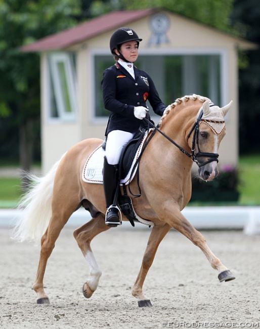 Jana Lang and Cyrill at the 2018 CDIO-P Hagen :: Photo © Astrid Appels