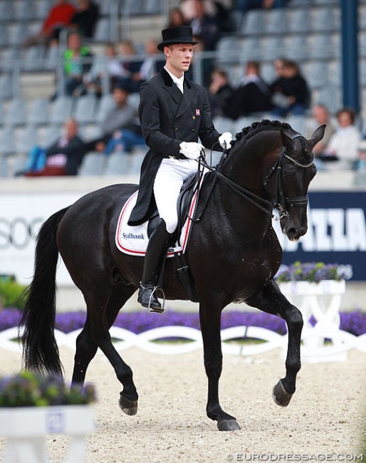 Daniel Bachmann Andersen and Blue Hors Hotline at the 2016 CDIO Aachen :: Photo © Astrid Appels