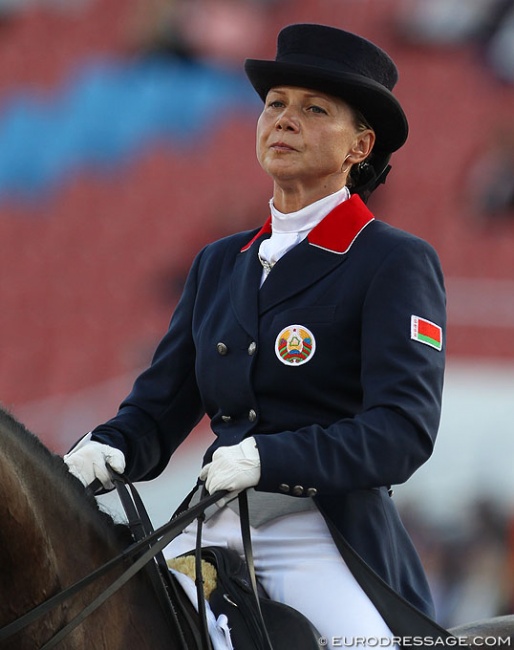 Ala Nikanorava at the 2017 European Dressage Championships in Gothenburg :: Photo © Astrid Appels