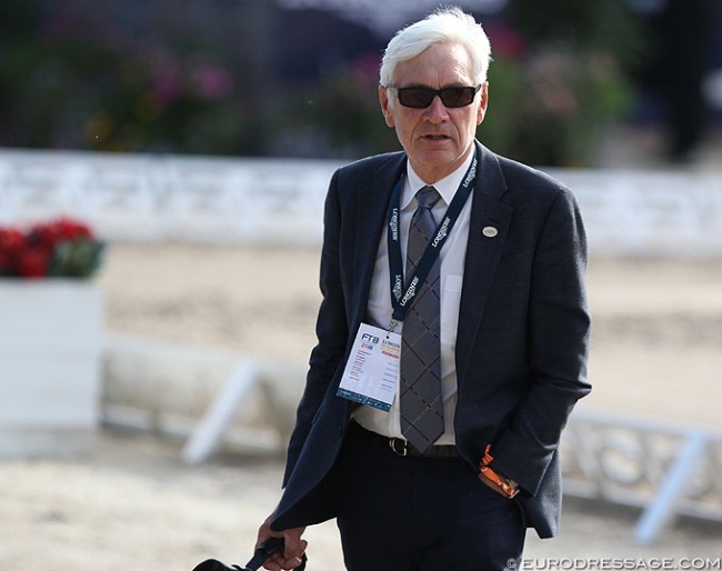 Leif Tornblad at the 2018 European Junior/Young Riders Championships :: Photo © Astrid Appels