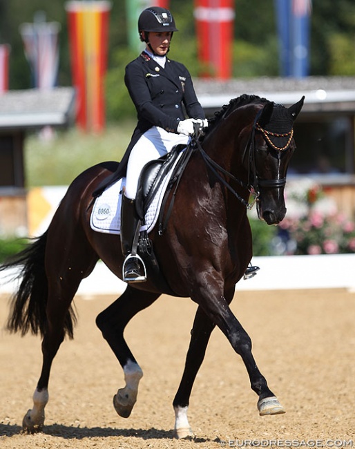 Cosima von Fircks and Diabolo at the 2018 CDI Fritzens :: Photo © Astrid Appels