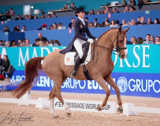 Beatriz Ferrer-Salat and Delgado win the inaugural CDI-W Madrid on 25 November 2018 :: Photo © Lily Forado