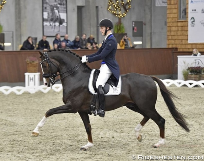 Daniel Bachmann Andersen and Blue Hors Don Olymbrio at the 2018 CDI Randbol :: Photo © Ridehesten