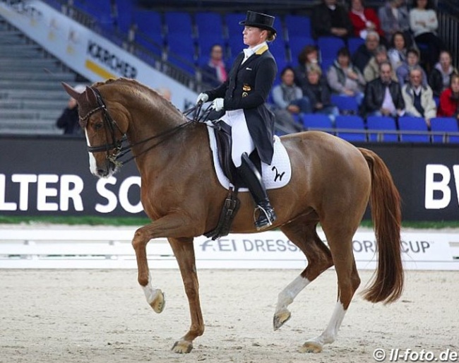 Isabell Werth and Bella Rose at the 2018 CDI-W Stuttgart :: Photo © LL-foto