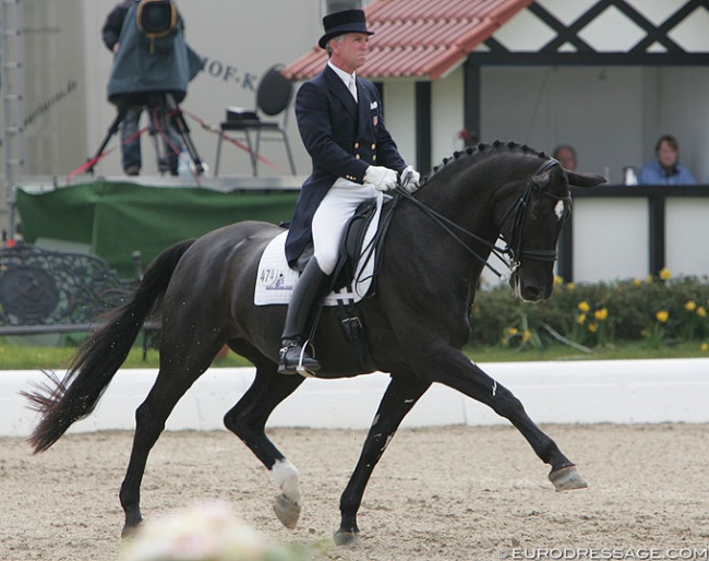 George Willams and Rocher at the 2008 CDI Hagen :: Photo © Astrid Appels