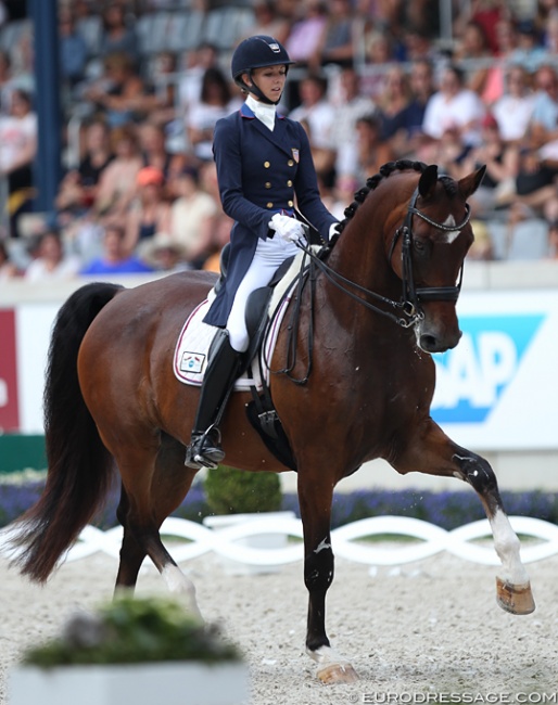 Laura Graves and Verdades at the 2018 CDIO Aachen :: Photo © Astrid Appels