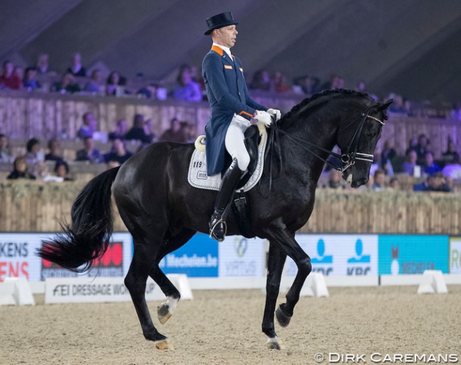 Hans Peter Minderhoud and Dream Boy at the 2018 CDI-W Mechelen :: Photo © Dirk Caremans