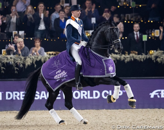 Hans Peter Minderhoud and Dream Boy at the 2018 CDI-W Mechelen :: Photo © Dirk Caremans